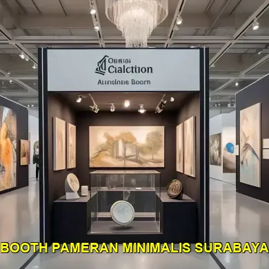 booth pameran minimalis surabaya
